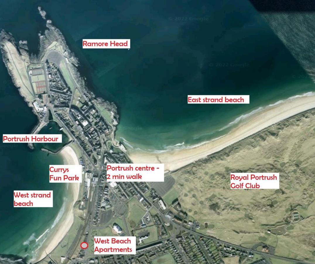 1 West Beach - Dog Friendly - Portrush By The Sea Екстериор снимка